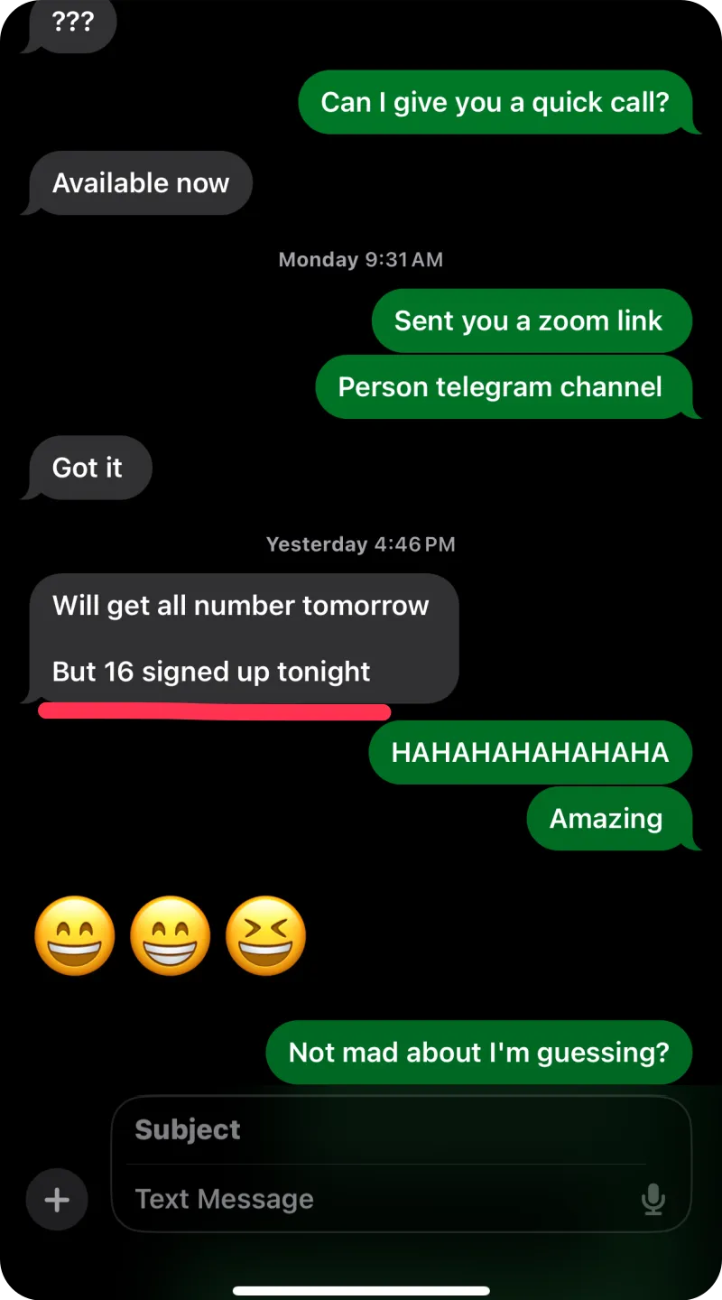 Client result screenshot 15